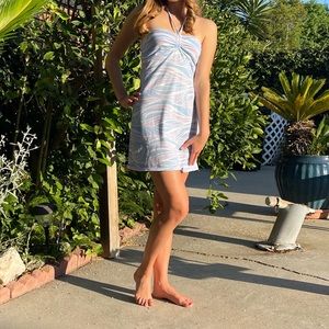 Blue summer dress
